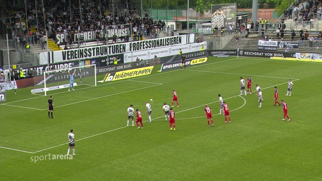 Foto: Fußballer auf Spielfeld