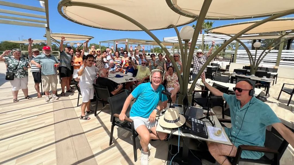 Urlaubsradio auf Kreta mit der SR 3 Reisegruppe und Michael Friemel & Oliver Hottong