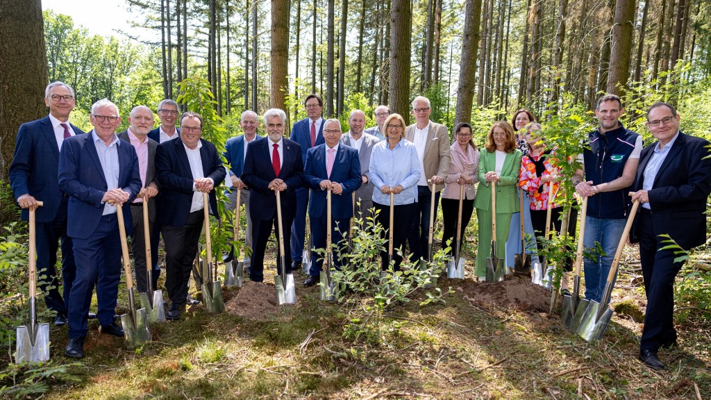 Foto: Teilnehmer der Umweltministerkonferenz in Orscholz