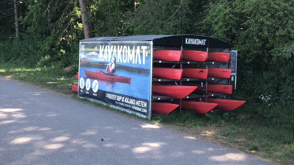 Der KayakOmat am Bostalsee