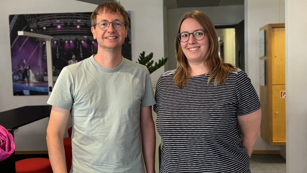 Professor Dr. Florian Weber und Julia Dittel