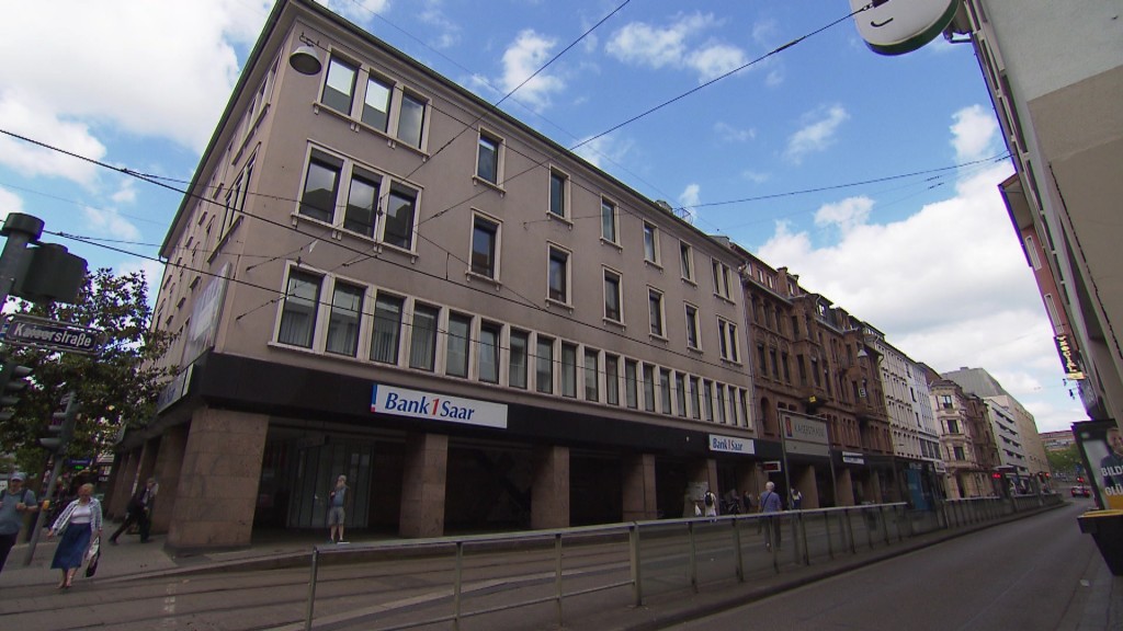 Foto: Die Bank1Saar- Filiale in der Kaiserstraße