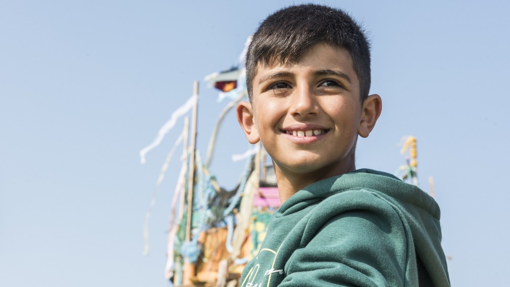 Foto: Der syrische Junge Abdullah