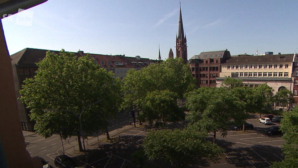 Foto: Beethovenplatz in Saarbrücken