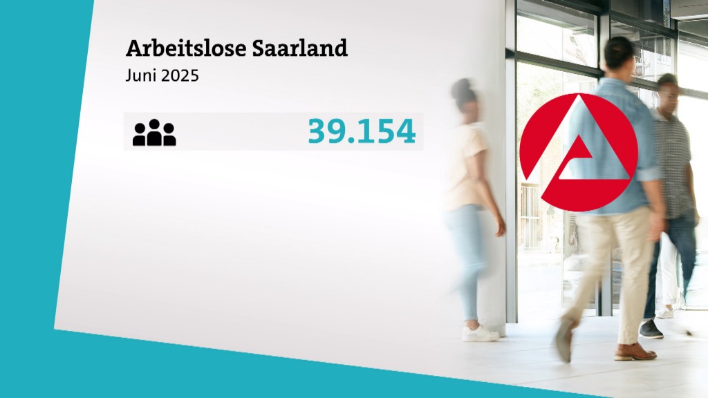 Foto: Statistik Arbeitslose im Saarland