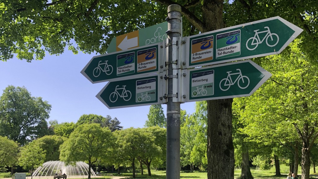 Fahrrad-Wegweiser