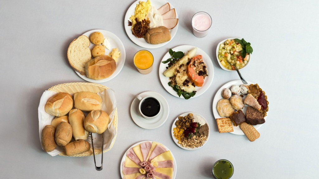 Ein reichhaltiges Frühstück mit allem, was das Herz begehrt