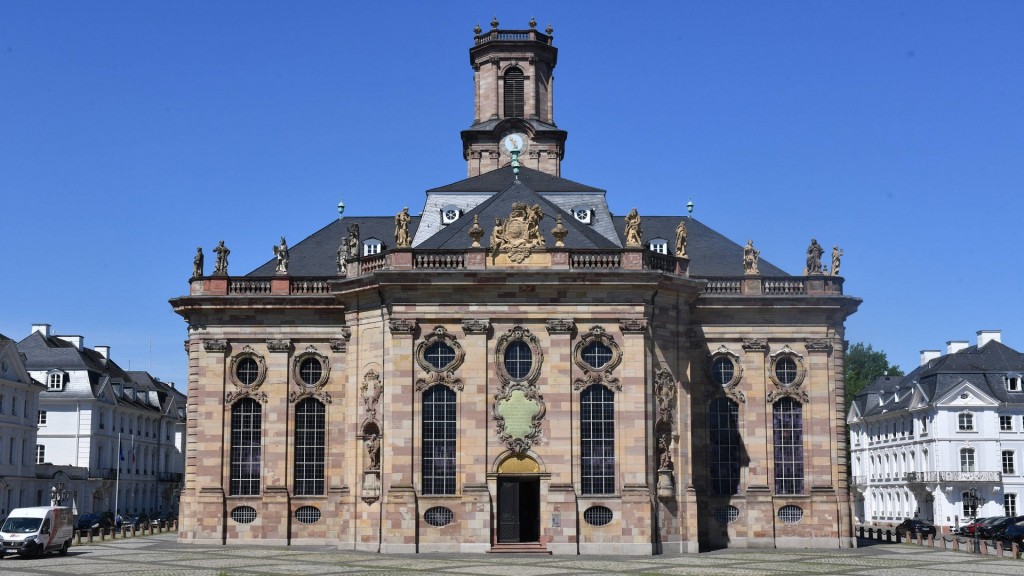 Foto: Die Saarbrücker Ludwigskirche am Ludwigsplatz