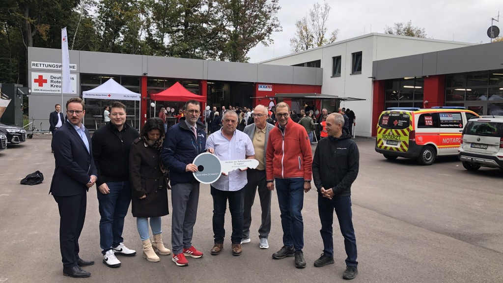 Schlüsselübergabe und offizielle Einweihung der neuen St. Ingberter Rettungswache