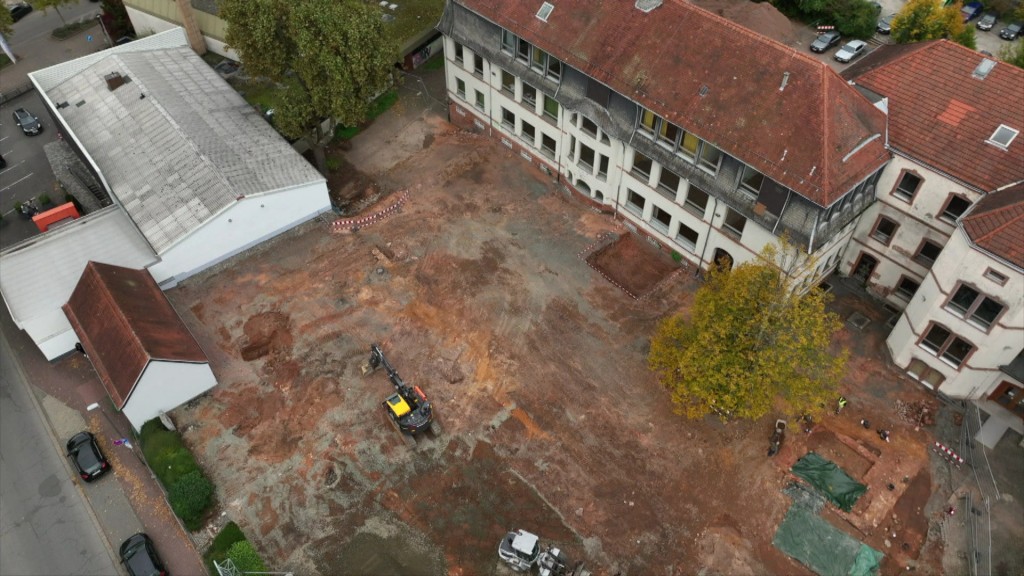Foto: Ausgrabungen in Homburg