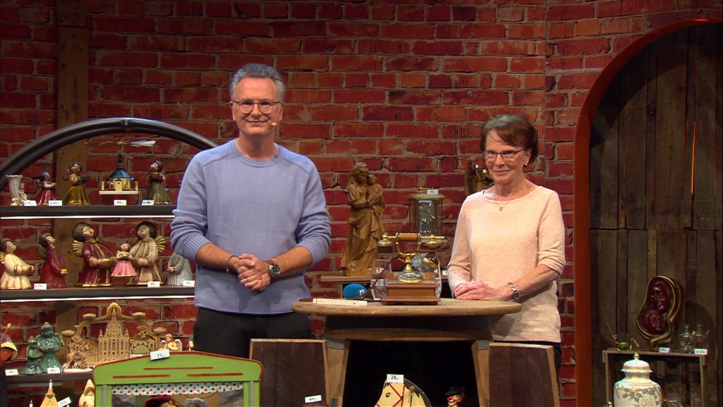 Foto: Michael Friemel und Margret Sohns im Studio