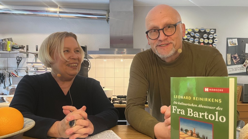 SR 3-Reporterin Barbara Grech mit Jörg Metzinger