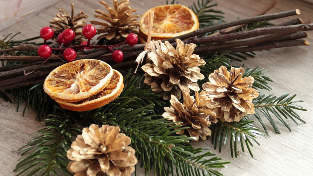 Dekoration in der Adventszeit