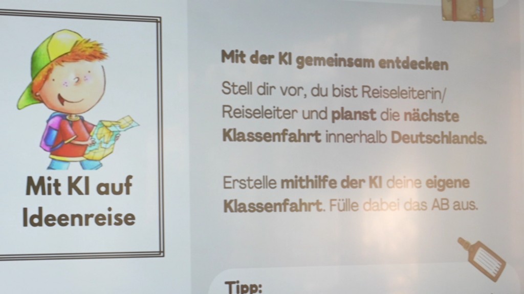 Eine Aufgabenstellung wird mit KI-Chatbot Telli bearbeitet