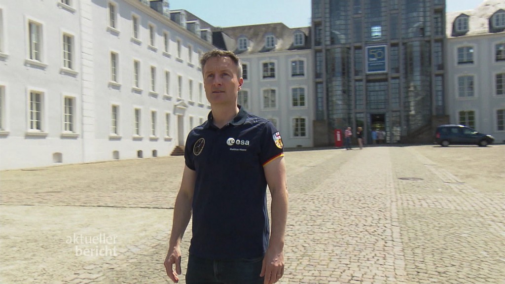 ESA-Astronaut Matthias Maurer