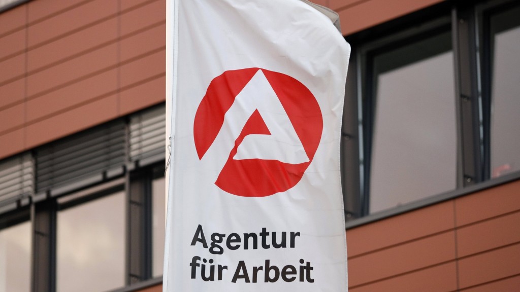 Foto: Logo an der Agentur für Arbeit 