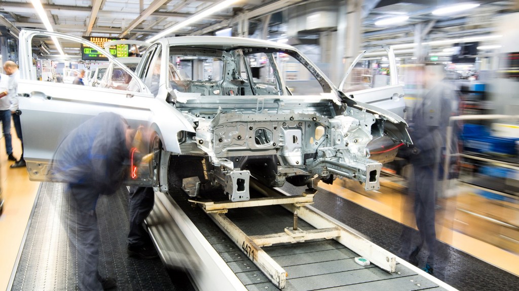 Autoproduktion Arbeiter