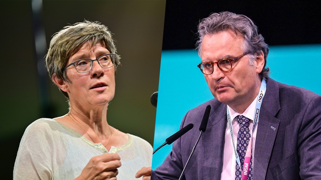 Foto: Bildcollage: Annegret Kramp-Karrenbauer und Günter Krings
