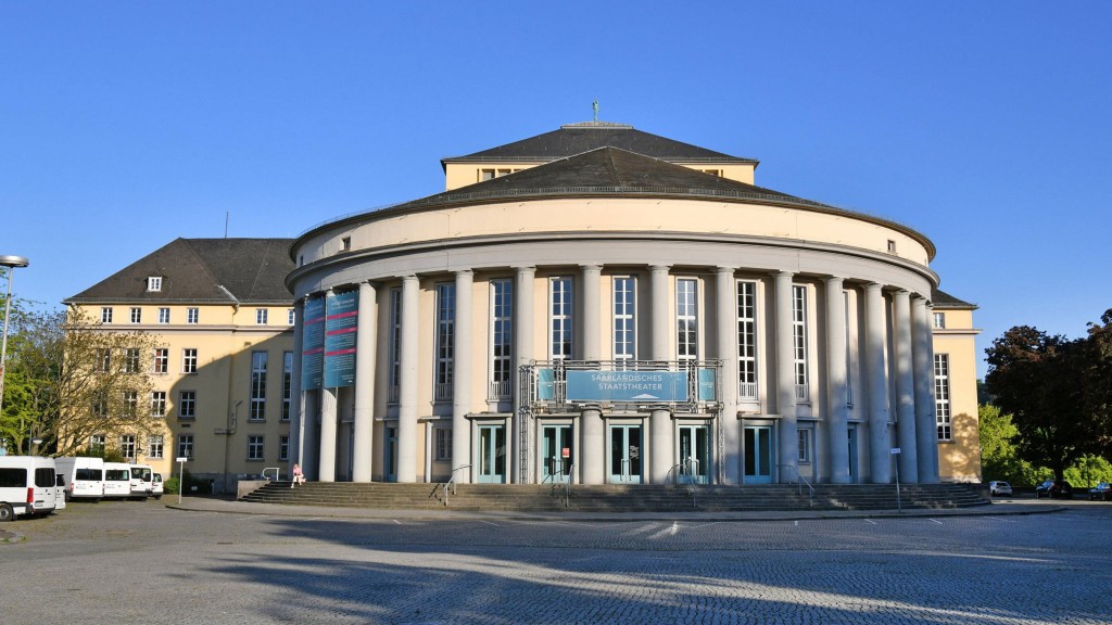 Das Saarländische Staatstheater in Saarbrücken
