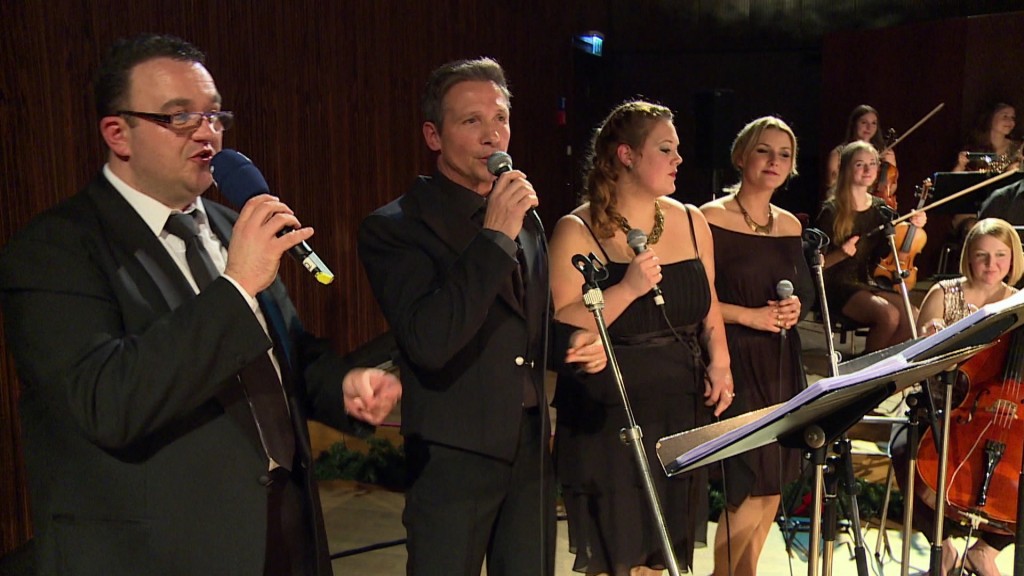 Foto: Sänger auf der Bühne