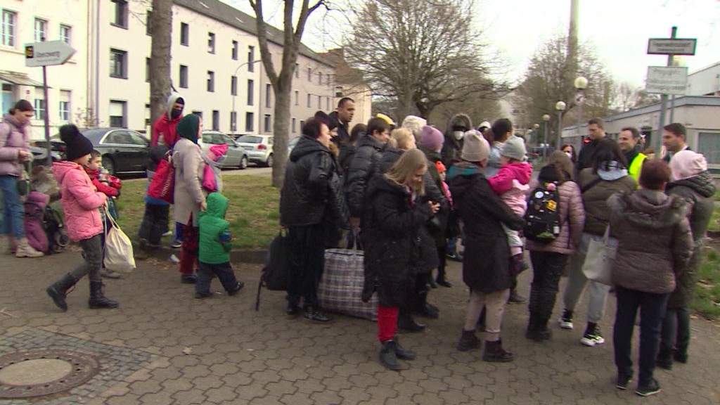 Foto: Ankunft von Geflüchteten