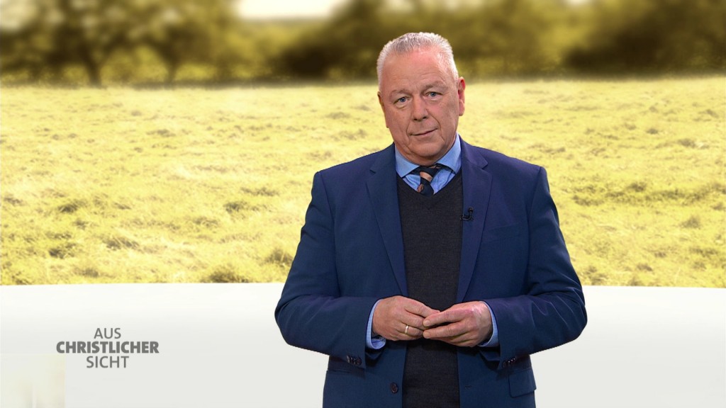 Foto: Pfarrer Karl-Martin Unrath im Studio