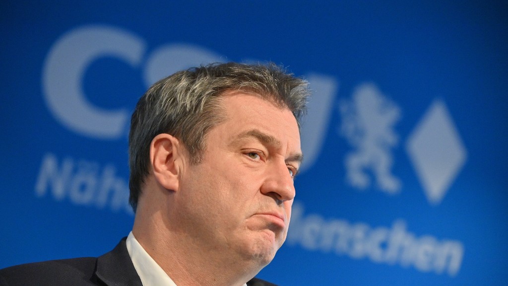 Markus Söder (CSU), Ministerpräsident von Bayern 