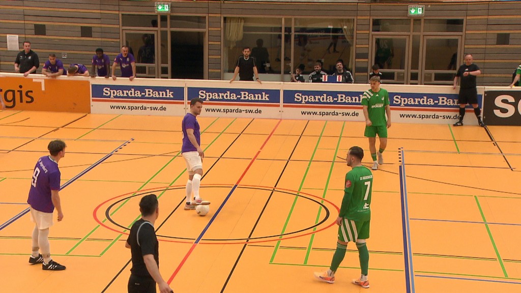 Spielszene der Hallenmasters