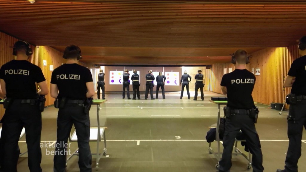 Foto: Schießtraining für Polizeianwärter