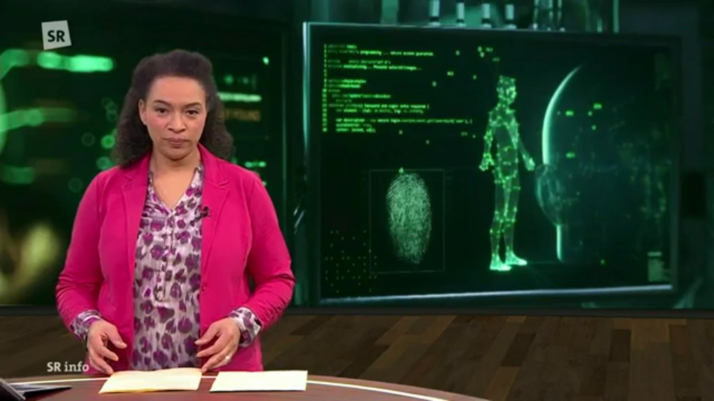 Foto: Sarah Sassou im Studio