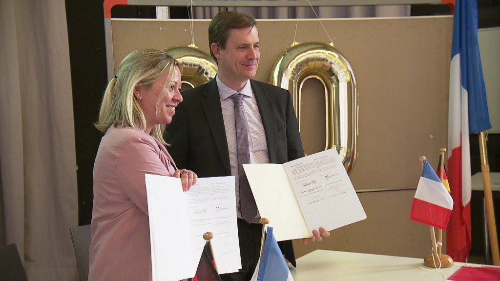 Foto: Vereinbarung zwischen dem Saarland und Occitanie