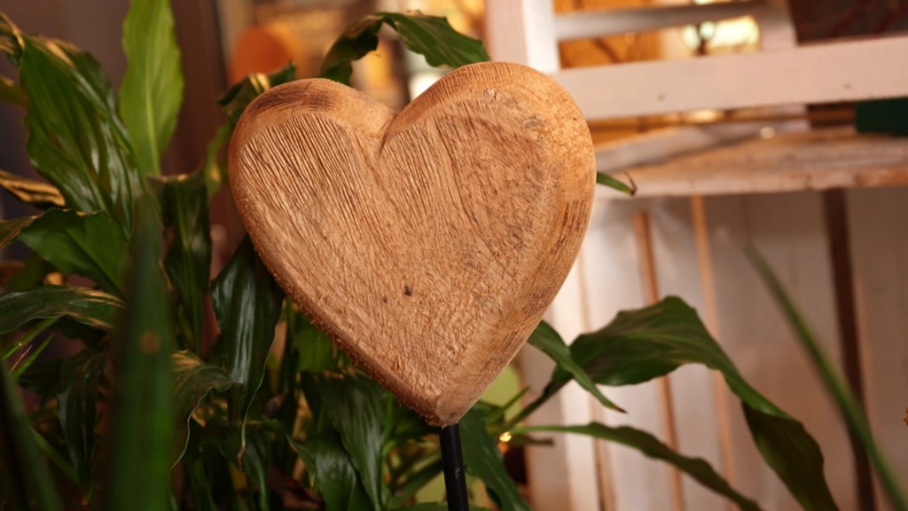 Foto: Deko-Herz aus Holz