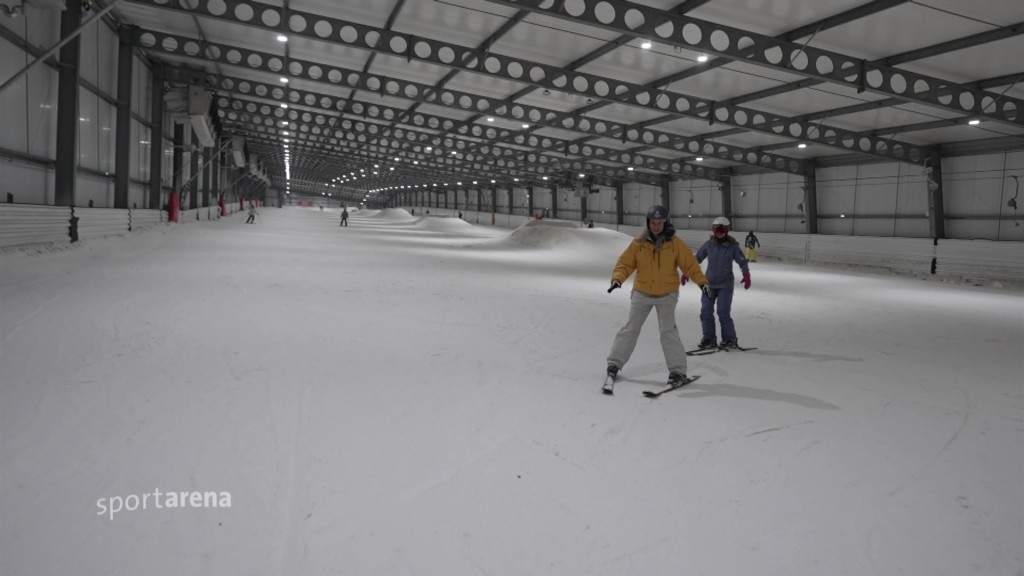 Foto: Celina Fries schnuppert für einen Tag Ski-Luft 