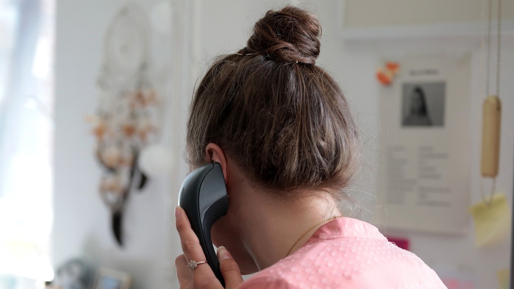 Kundentelefonat im Jugendamt (Symbolfoto)