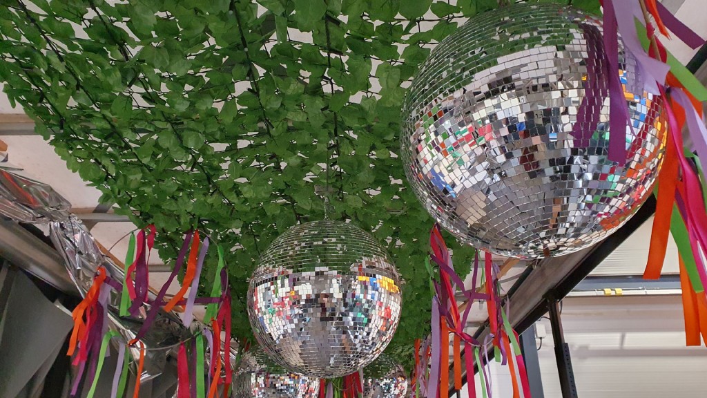 Aufbau eines Prunkwagens