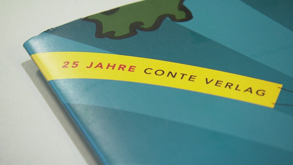 Foto: Heft mit Aufrduck: 25 Jahre Conte Verlag