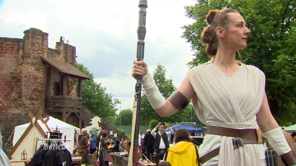 Foto: Cosplay auf der Burg Bucherbach