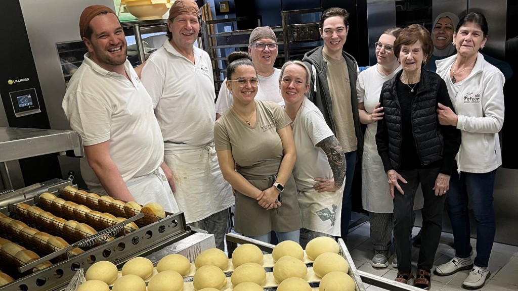In der Bäckerei Fetzer in Biesingen
