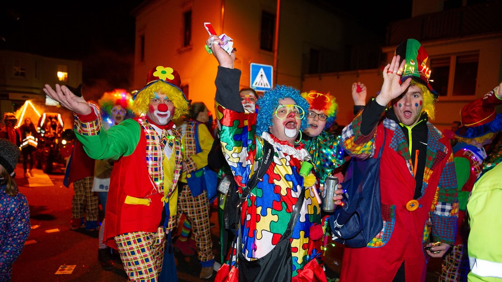 Nachtumzug in Hassel im Jahr 2019