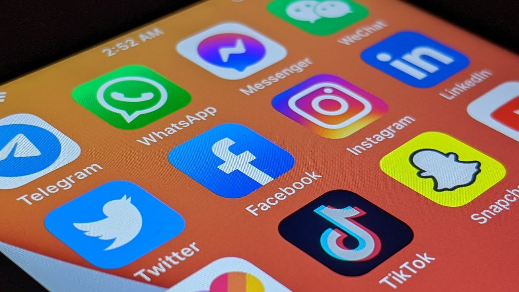 Verschiedene Social Media Apps