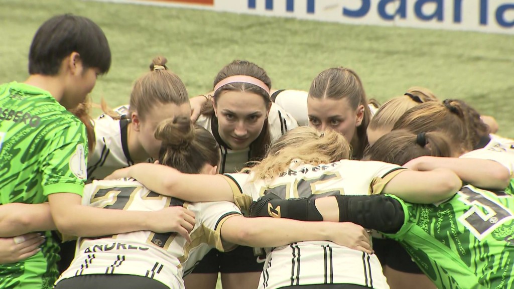 Foto: Fußballerinnen des Hallenmasters Finale 