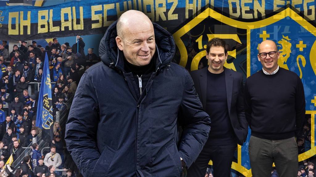 Foto: Clubheim mit Markus Thiele