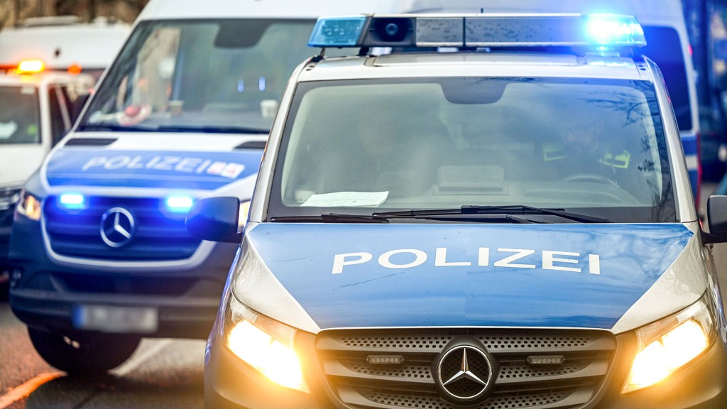 Polizeifahrzeuge im Einsatz