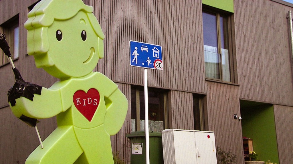 Foto: Straße im Wohnprojekt Elmen