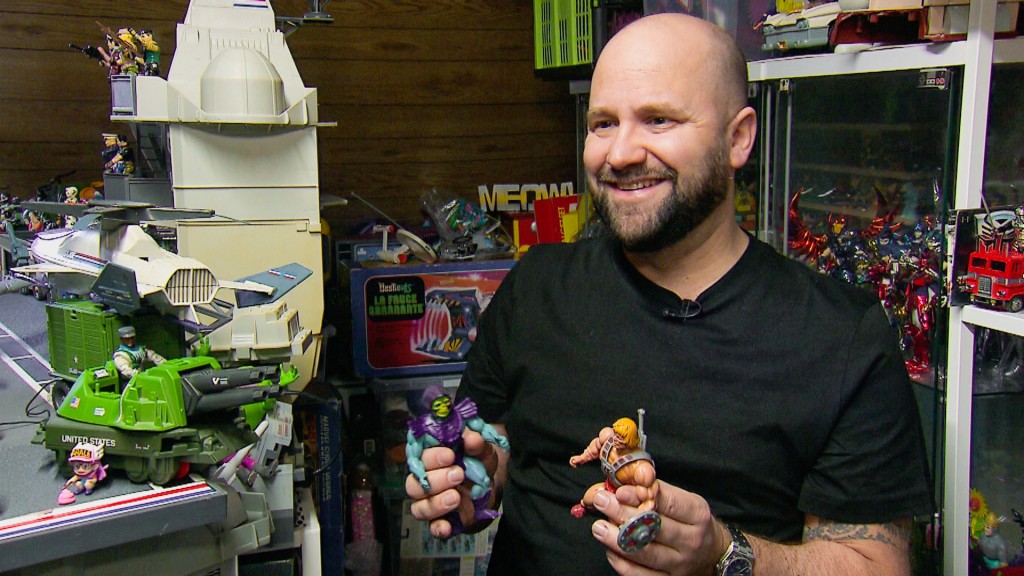 Foto: Julien Lion sammelt Action-Figuren