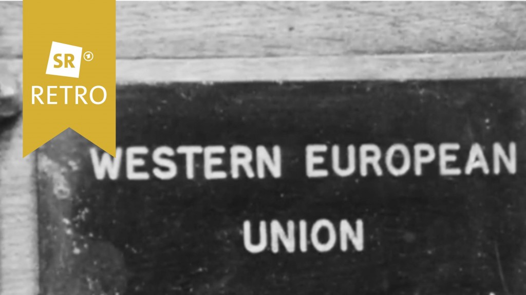 Schild: Western European Union (Secretariat General)
