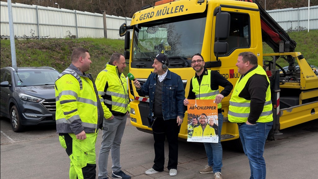 Freaky Jörn bei den Abschleppern