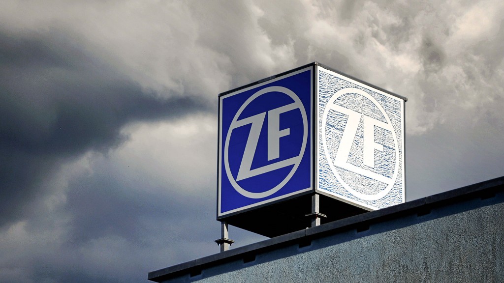 Foto: Logo des Getriebeherstellers ZF