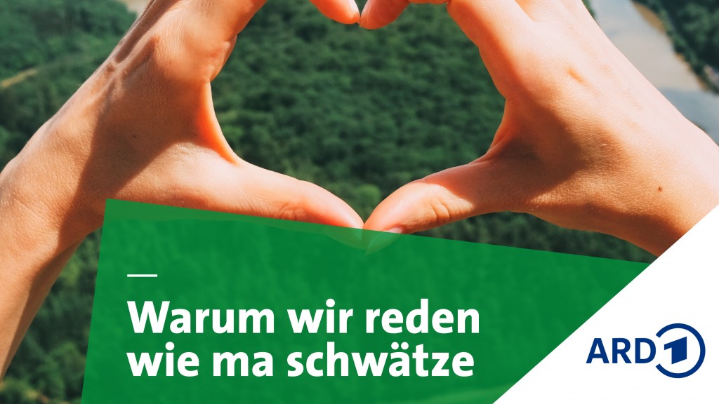 Grafik Warum wir reden wie ma schwätze