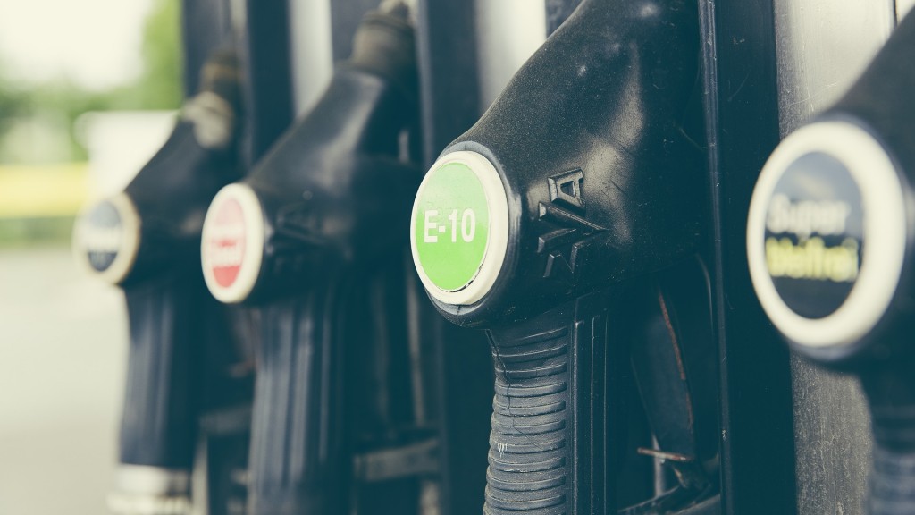 Zapfsäulen einer Tankstelle 